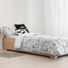 FUNDA NÓRDICA CON BOTONES 100% ALGODÓN MODELO BATMAN FEATURES PARA CAMA DE 120 (200X200 CM.) - Image 6