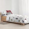 FUNDA NÓRDICA CON BOTONES 100% ALGODÓN MODELO PLATFORM 9 3-4 PARA CAMA DE 105 (180X240 CM) - Image 3
