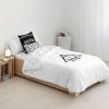 FUNDA NÓRDICA CON BOTONES 100% ALGODÓN MODELO NORDIC HALLOWS PARA CAMA DE 105 (180X240 CM) - Image 5