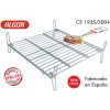 PARRILLA BARBACOA 40X40CM DOBLE ZINC