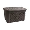 CESTA ROPA C/TAPA 58X38X33CM ARIANNA WENGE - Image 2