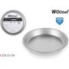 BANDEJA HORNO 22X3.5CM RED TIN-WOOOW