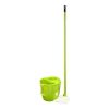 CUBO 12L + ESCURRIDOR + PALO + FREGONA VERDE - Image 2