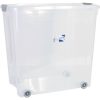 CAJA ALMACENAJE 85 L C/TAPA Y RUEDAS COMBI TRANSPARENTE - Image 5