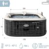 JACUZZI PURESPA BURBUJAS GREYSTONE DELUXE PARA 4 PERSONAS 795 LITROS 211X211X71 CM - Image 2