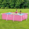 PISCINA SMALL FRAME FAMILIAR ROSA 220X150X60CM - 166 - Image 2
