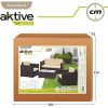 CONJUNTO DE SOFÁ (128X72 CM) + 2 SILLONES (71X72 CM) + MESA (80X50X32 CM) AKTIVE - Image 2