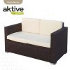 CONJUNTO DE SOFÁ (128X72 CM) + 2 SILLONES (71X72 CM) + MESA (80X50X32 CM) AKTIVE - Image 3