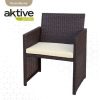 CONJUNTO DE SOFÁ (108X59X76 CM) + 2 SILLONES (59X76 CM) + MESA (85X45X41 CM) AKTIVE - Image 4