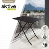 MESA CUADRADA PLEGABLE DE METAL AKTIVE 70X50X70 CM - Image 4