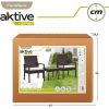 CONJUNTO DE 2 SILLONES (54,5X56X79 CM) + MESITA (43,5 X 39 CM) AKTIVE - Image 2