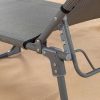 TUMBONA PLEGABLE CON PARASOL TEXTILENO GRIS AKTIVE 193X53X30/75 CM - Image 4