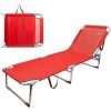 TUMBONA PLEGABLE ALUMINIO 3 POSICIONES MODELO MENORCA TEXTILENO CON ASA 188X58X30/68CM