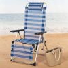 TUMBONA DE PLAYA RECLINABLE ALUMINIO CON COJÍN AKTIVE 149X49X78/116 CM - Image 4