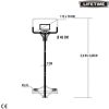 CANASTA BALONCESTO POLIETILENO LIFETIME PORTÁTIL CON TABLERO DE AJUSTABLE ALTURA 229-305 CM - Image 2