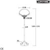 CANASTA BALONCESTO POLIETILENO LIFETIME PORTÁTIL AJUSTABLE CON TABLERO DE ALTURA 165-222 CM - Image 5