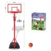 CANASTA BALONCESTO PIE REGULABLE, TABLERO 60X40 ALTURA 1,49 A 195 CM - Image 2