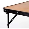 MESA CAMPING PLEGABLE ACERO COLOR BAMBÚ AKTIVE 80X60X67 CM - Image 4