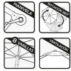 PARASOL EXCÉNTRICO 300 CM ROMA CON MÁSTIL DE ALUMINIO 4,8 CM COLOR ANTRACITA - Image 5