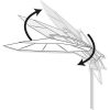PARASOL EXCÉNTRICO 300 CM ROMA CON MÁSTIL DE ALUMINIO 4,8 CM COLOR CREMA - Image 3
