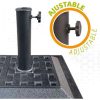 SOPORTE DE PARASOL POLIRESINA 12 KGS 44X44 CM - Image 2