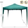 CENADOR PLEGABLE VERDE CON CHIMENEA MAX-AIR 300X300X250 CM - Image 2