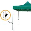 CENADOR PLEGABLE VERDE ALTURA AJUSTABLE 300X300X220 CM - Image 6