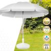 SOPORTE PARASOL POLIRESINA BLANCA 30 KGS TUBO 4,8 CM D58X35 CM - Image 5