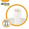 SOPORTE PARASOL POLIRESINA BLANCA 30 KGS TUBO 4,8 CM D58X35 CM - Image 6