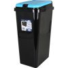 CUBO BASURA RECTANGULAR BIDO 45L NEGRO/AZUL - Image 5