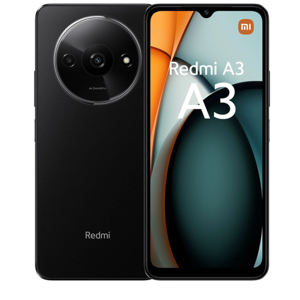 XIAOMI REDMI A3 6,71" 3GB/64GB 5MP/8MP MIDNIGHT BLACK