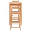 3 pcs conjunto de bar em madeira de teca maciça - Image 3