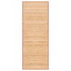 Tapete de bambu 80x200 cm castanho