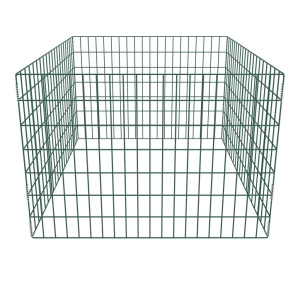 Compostor de jardim malha quadrada 100 x 100 x 70 cm - Image 2