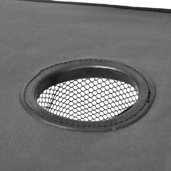 Mesa de campismo dobrável, cinzento - Image 2