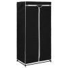 Roupeiros 2 pcs 75x50x160 cm preto - Image 3