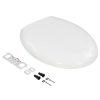 Tampo de sanita fecho suave com design remoção rápida branco - Image 3
