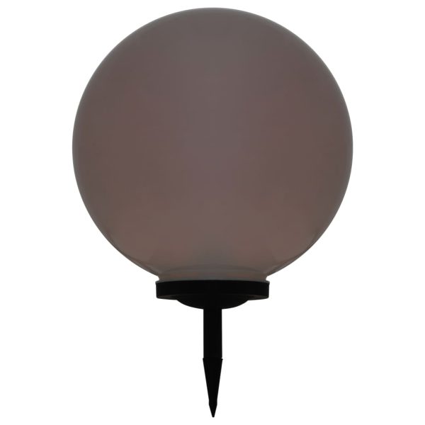 Candeeiro solar de exterior LED 2 pcs esférico 50 cm RGB - Image 2