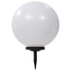 Candeeiro solar de exterior LED 2 pcs esférico 50 cm RGB - Image 3
