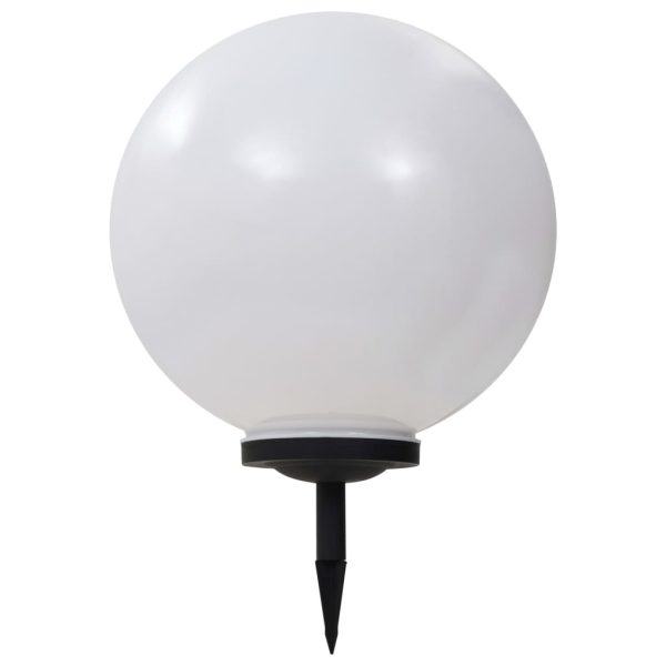 Candeeiro solar de exterior LED 2 pcs esférico 50 cm RGB - Image 3
