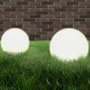Candeeiros esféricos LED 4 pcs 40 cm PMMA - Image 2