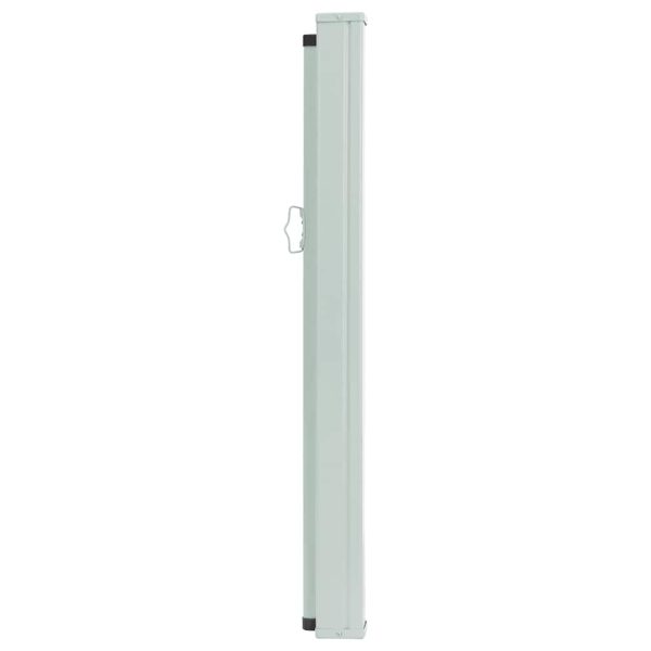 Toldo lateral retrátil para pátio 100x500 cm cinzento - Image 3