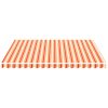 Tecido de substituição para toldo 4x3,5 m amarelo e laranja - Image 2