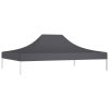 Teto para tenda de festas 4,5x3 m 270 g/m² antracite - Image 2