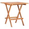 Conjunto bistrô c/ almofadões cinzentos 3 pcs teca maciça - Image 3
