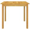 3 pcs conjunto de jantar para jardim castanho - Image 3