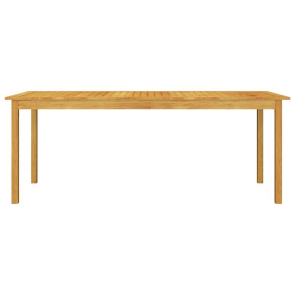 9 pcs conjunto de jantar para jardim castanho - Image 3