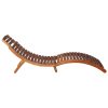Espreguiçadeiras com mesa e almofadões 2 pcs acácia maciça - Image 3