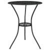 3 pcs conjunto de bistrô alumínio fundido preto - Image 2