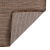 Tapete de tecido plano para exterior 200x280 cm castanho - Image 2